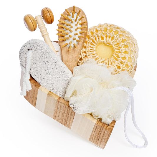 Body and Face Care Travel Set - 6 Piece Set